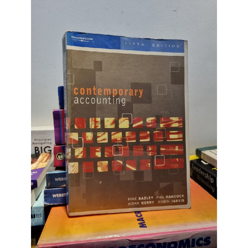 CONTEMPORARY ACCOUNTING - Mike Bazley, Phil Hancock, Aidan Berry, Robin Jarvis 186644