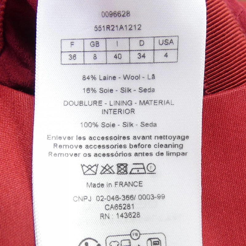 Đầm midi xòe có thắt lưng CHRISTIAN DIOR 551R21A1212 646768