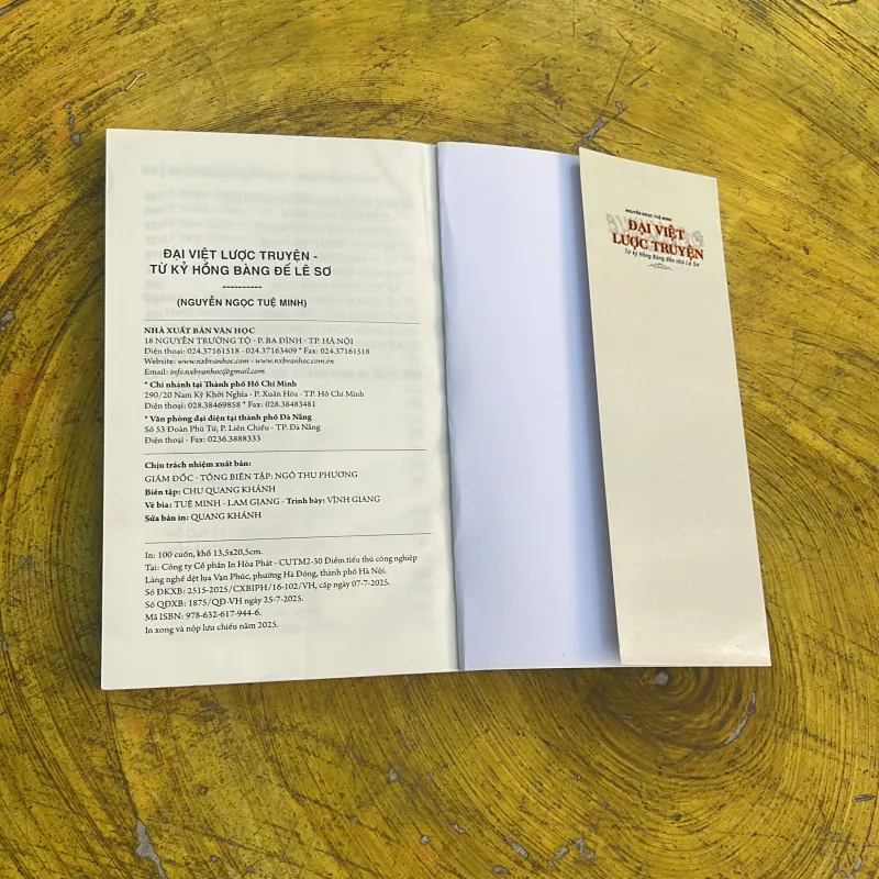 ĐẠI VIỆT LƯỢC TRUYỆN từ kỷ Hồng Bàng đến nhà Lê Sơ- NGUYỄN NGỌC TUỆ MINH 777920