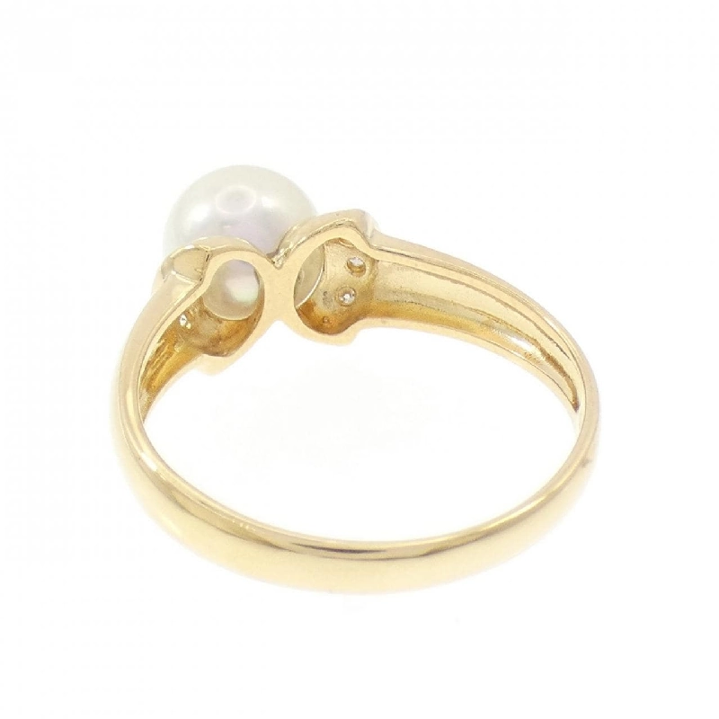 Nhẫn ngọc trai Akoya K18YG 7.0mm - Hàng hiệu Chính hãng 850299