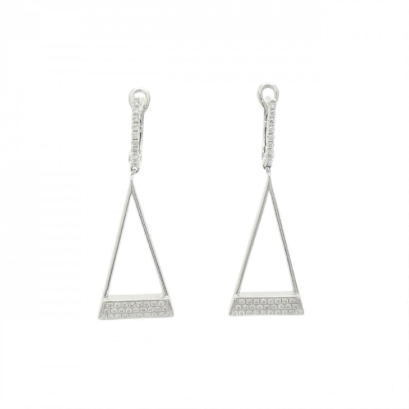 K18WG Bông tai kim cương 0.37CT - Hàng hiệu Chính hãng 866665