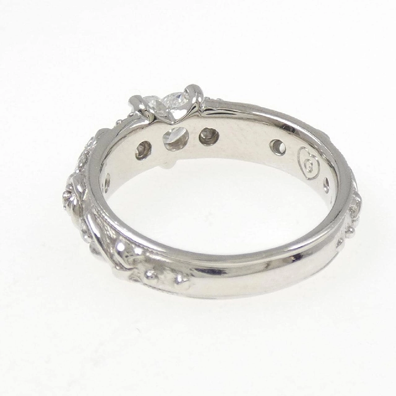 Nhẫn kim cương PT950 0.504CT G SI2 hình trái tim - Hàng hiệu Authentic 872714