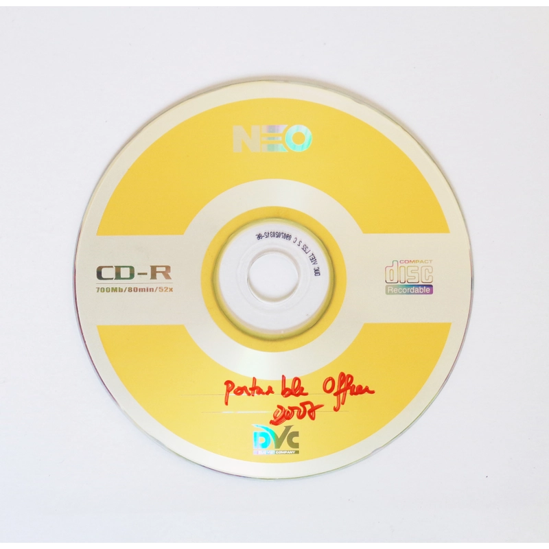 Đĩa CD Portable Microsoft Office 2007 270590