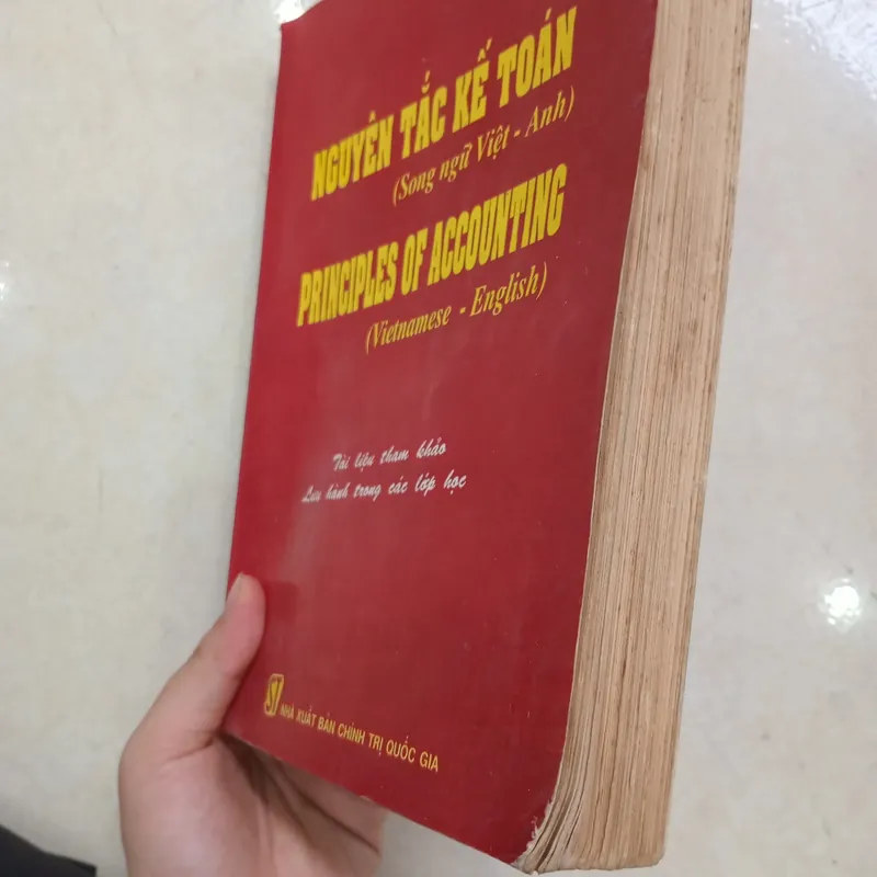 Nguyen tắc kế toán - Song ngữ Việt Anh 📚 736168