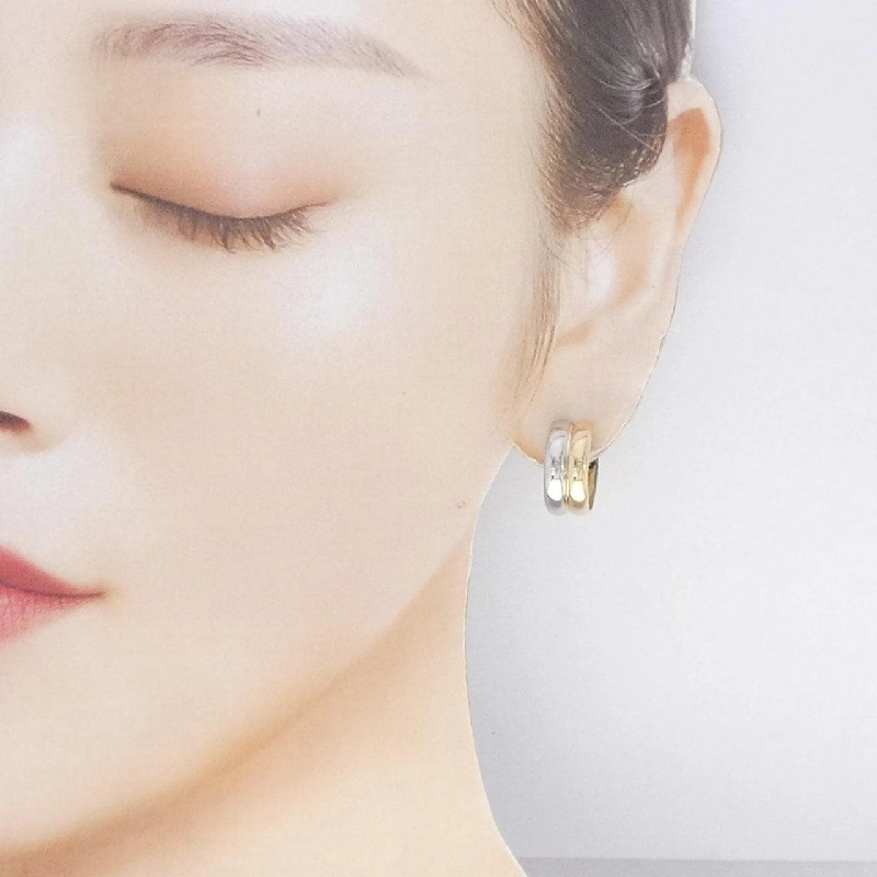 K18YG/PT900 Bông tai - Hàng hiệu Authentic 868515