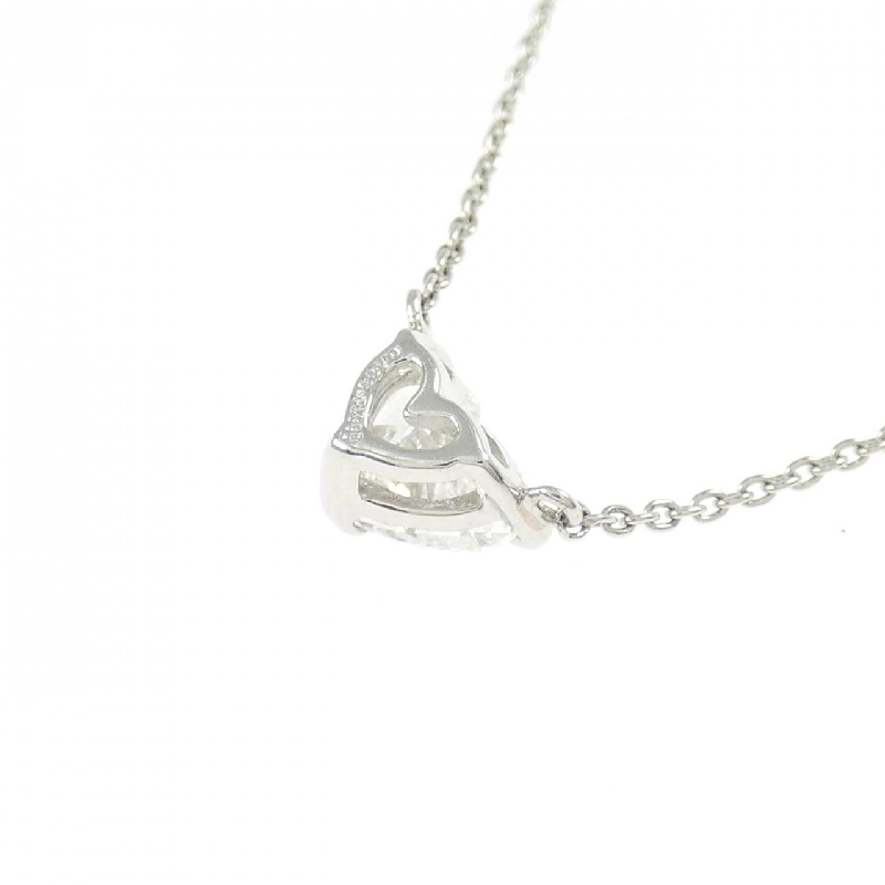 Dây chuyền kim cương PT900/PT850 0.483CT F SI1 hình trái tim - Hàng hiệu Chính hãng 879969