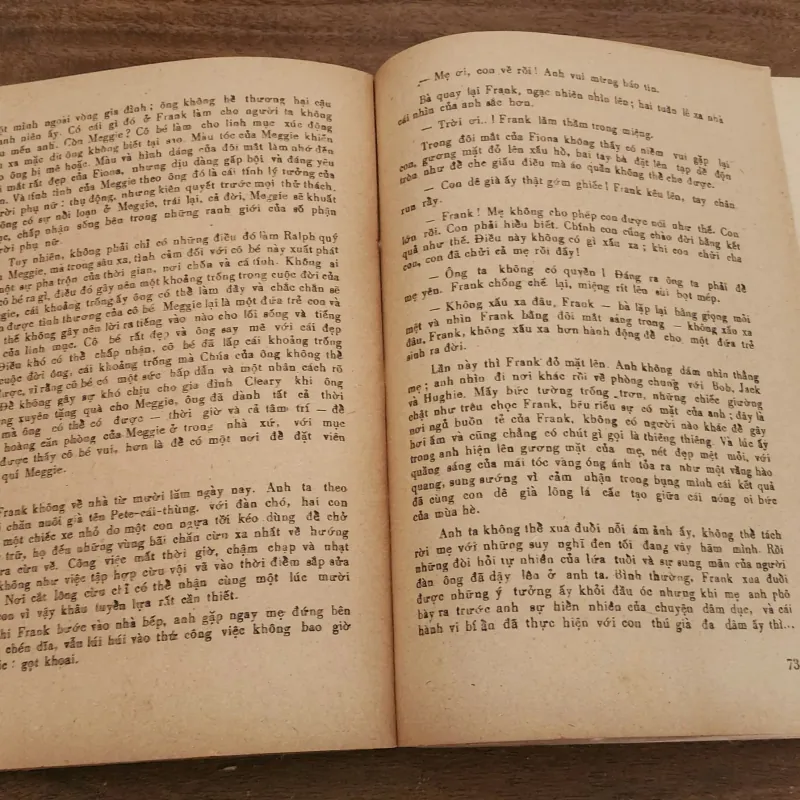 NHỮNG CON CHIM ẨN MÌNH CHỜ CHẾT (Nhà văn Colleen McCullough) 706643