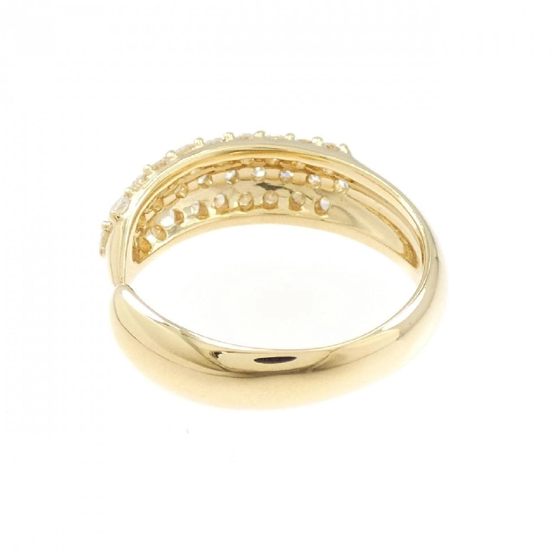 Nhẫn kim cương K18YG 669675