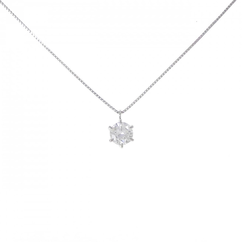 Dây chuyền kim cương Solitaire PT900/PT850 0.544CT E SI2 Tốt - Hàng hiệu Chính hãng 879765