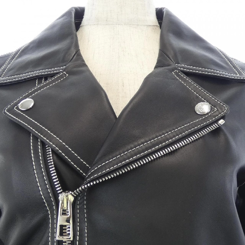 LOEWE D1158000PL Áo khoác da biker - Hàng hiệu Authentic 815954
