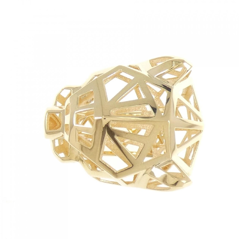 Nhẫn kim cương K18YG 0.12CT 670893