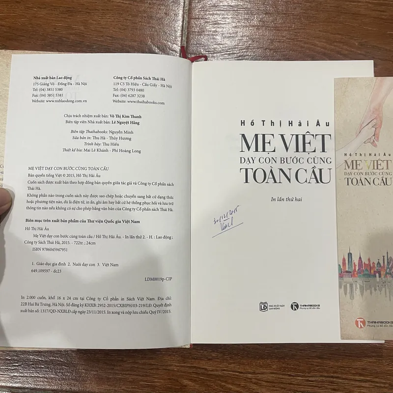 Mẹ Việt DẠY CON BƯỚC CÙNG TOÀN CẦU - Hồ Thị Hải Âu (k1) 719425