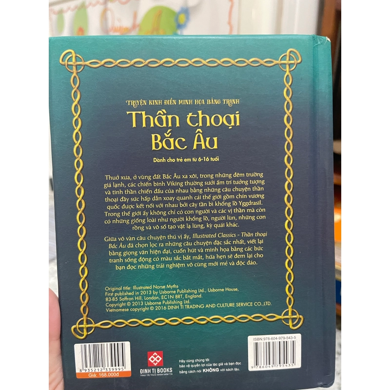 Thần Thoại Bắc Âu - Truyện thần thoại có tranh minh hoạ 547323