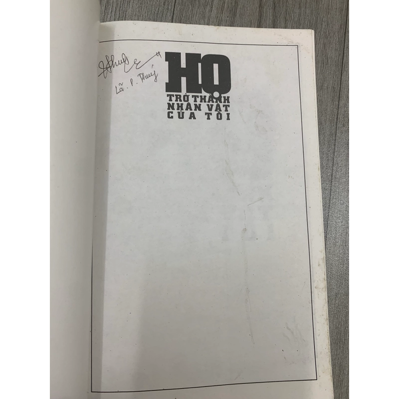 Họ trở thành nhân vật của tôi - Hồ Anh Thái. 2b1 552825