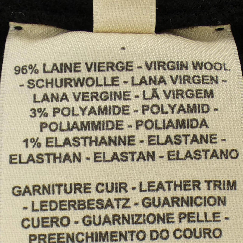 Áo khoác HERMES với chi tiết da và túi vá - Hàng hiệu Authentic 813565