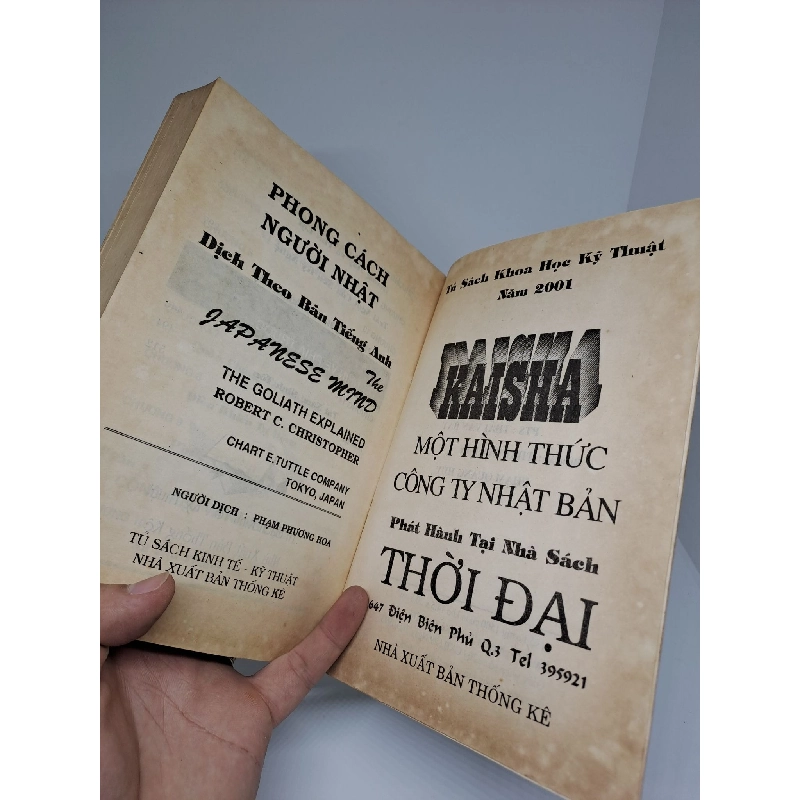 Phong cách người Nhật trong kinh doanh 1995 mới 80% bị ố HCM0809 912182