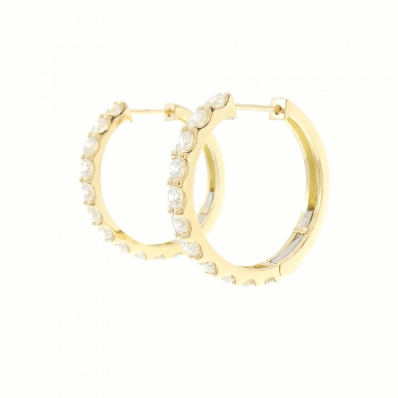 K18YG Bông tai kim cương 2.006CT - Hàng hiệu Chính hãng 873132