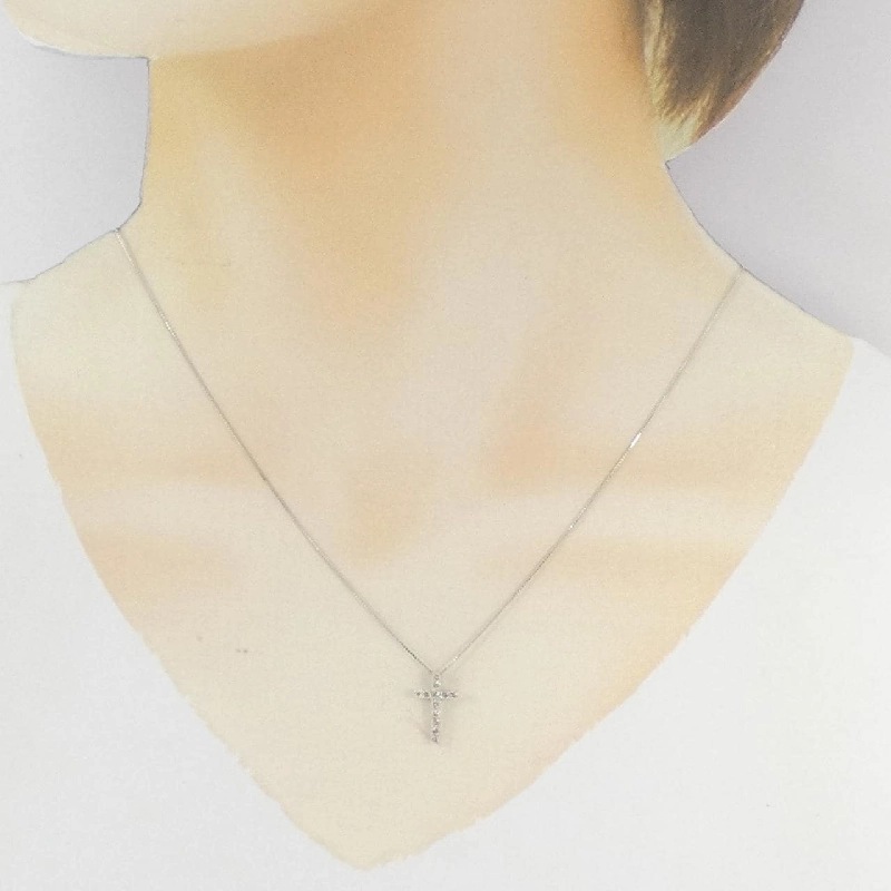 K14WG/K10WG Dây chuyền kim cương 0.20CT - Hàng hiệu Chính hãng 858694