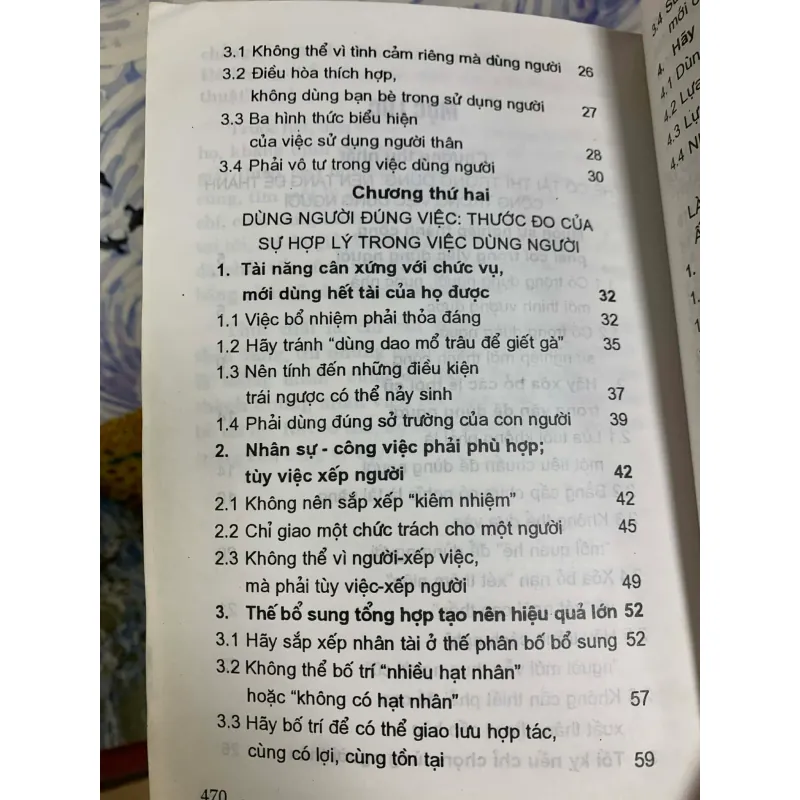 Thuật Dùng Người - Nhiệm Trị Thao & Thiên Thư 928037