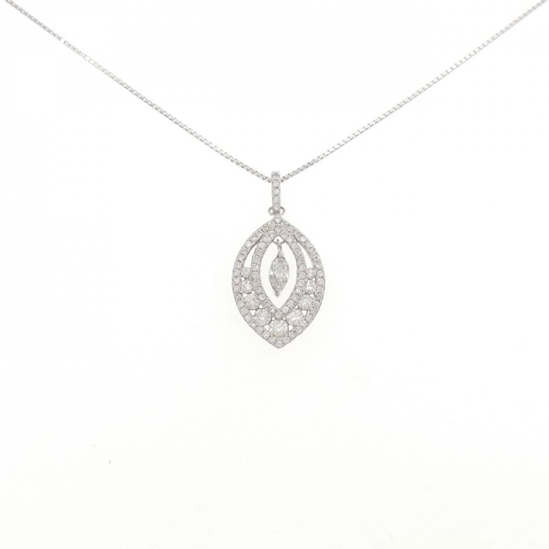 K18WG Dây chuyền kim cương 0.183CT - Hàng hiệu Chính hãng 861184