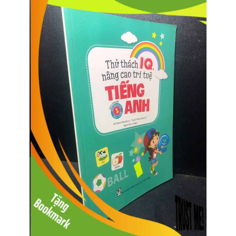 (TẶNG BOOKMARK) Thử thách IQ nâng cao trí tuệ tiếng Anh năm 2017 mới 90% bẩn nhẹ RBK0212 953460