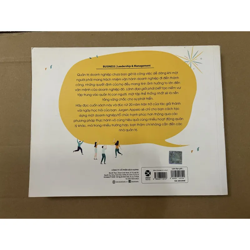 Lãnh đạo giỏi phải biết tạo niềm vui 1008405