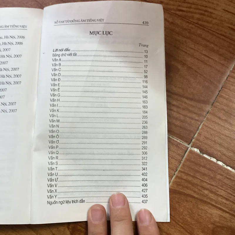 Sổ tay Từ đồng âm Tiếng Việt 936752
