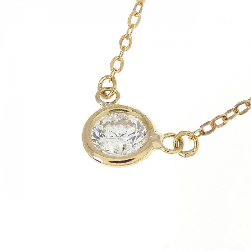 K18YG Dây chuyền kim cương - Hàng hiệu Authentic 863230