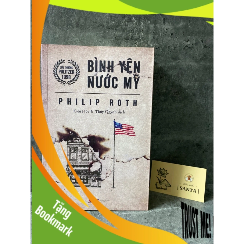 (TẶNG BOOKMARK) Bình yên nước Mỹ - Philip Roth Sách văn học RBK0302 939775