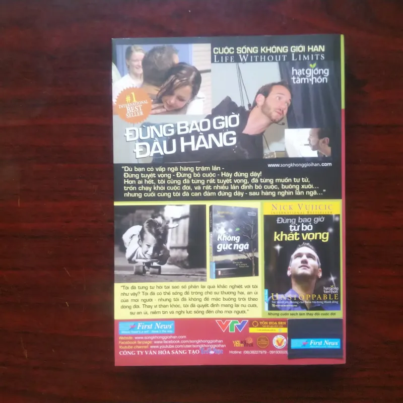 [Sách Danh Nhân] Life Without Limits - Cuộc Sống Không Giới Hạn (Nick Vujicic) 991184