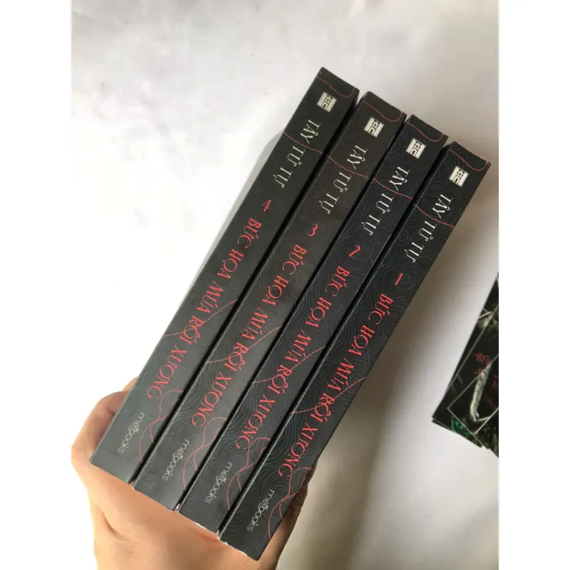 Trọn bộ 4 tập Bức Họa Múa Rối Xương - Tây Tử Tự 752817