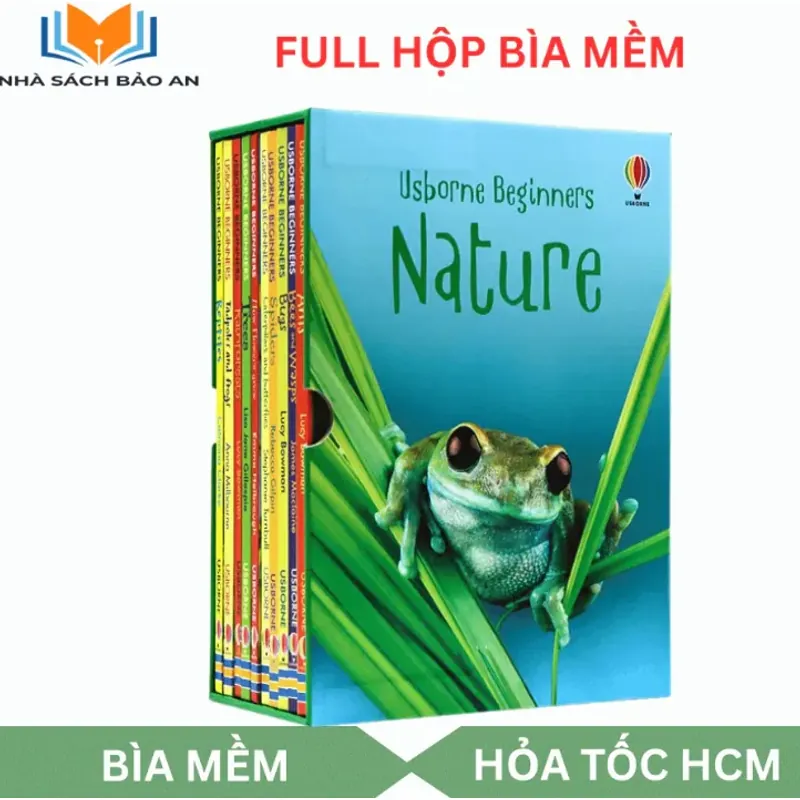 Sách - Usborne Beginners nature 10 cuốn full boxser, full color, usborne nature 1034037