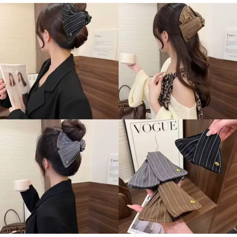 Kẹp tóc càng cua tam giác phong cách cổ Điển mới 2025 760000