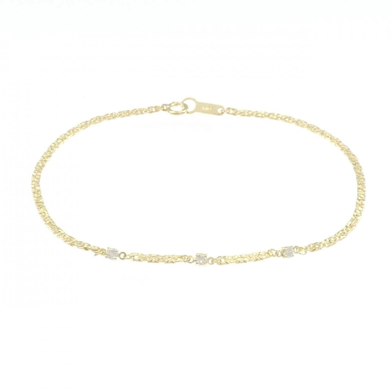 K18YG Vòng tay kim cương - Hàng hiệu Chính hãng 870797