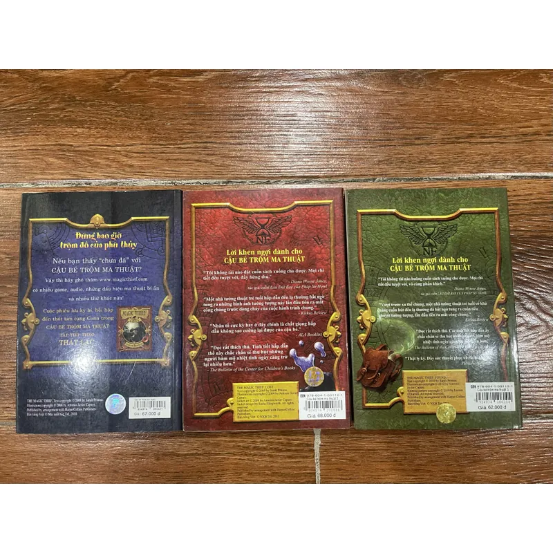 CẬU BÉ TRỘM MA THUẬT bộ 3 tập - SARAH PRINEAS (4) 596458