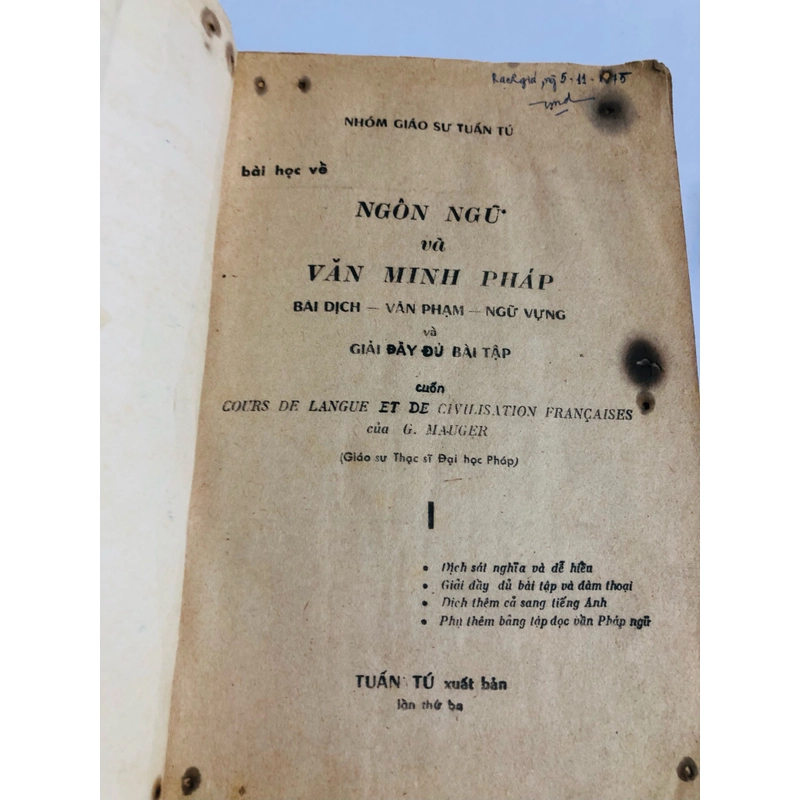 📚 BỘ 4 TẬP NGÔN - NGỮ VĂN - MINH PHÁP 503077