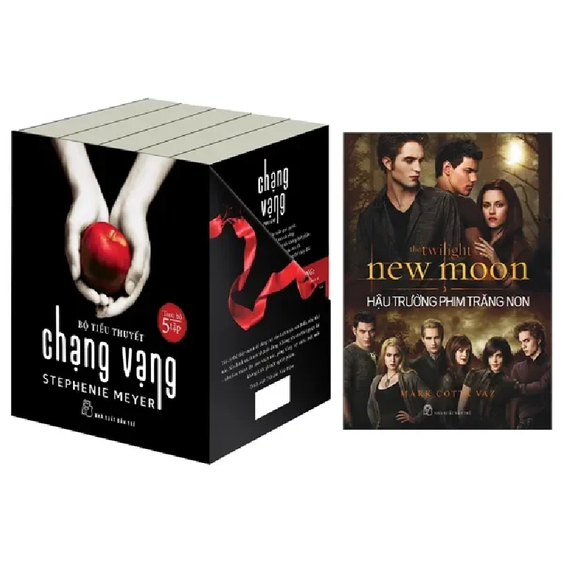 Boxset Chạng Vạng (Hộp 5 Cuốn) - Tặng Kèm Sách Hậu Trường Phim Trăng Non (2020) - Stephanie Meyer 1061353