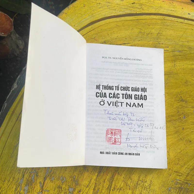 HỆ THỐNG TỔ CHỨC GIÁO HỘI CỦA CÁC TÔN GIÁO Ở VIỆT NAM- PGS.TS. NGUYỄN HỒNG DƯƠNG 777917