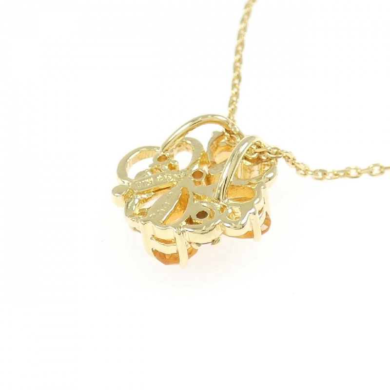 K18YG Mặt dây chuyền Citrine - Hàng hiệu Chính hãng 861224