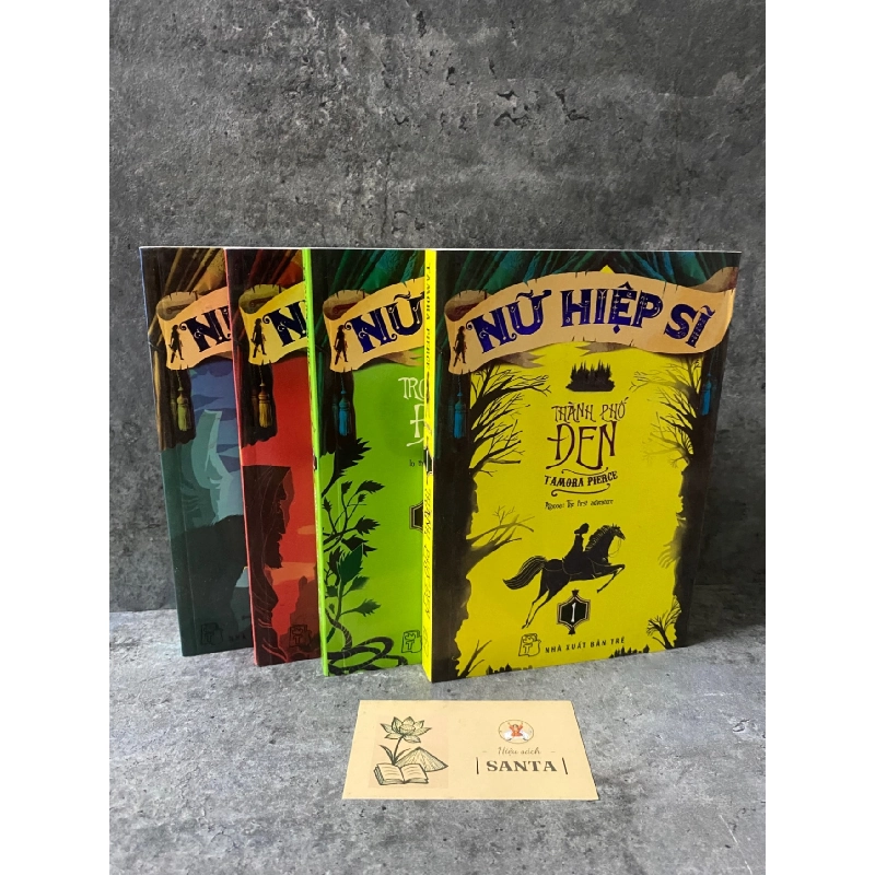 Nữ hiệp sĩ (trọn bộ 4 tập)- sách chưa sử dụng, độ mới 90% Sách văn học STB0302 909150