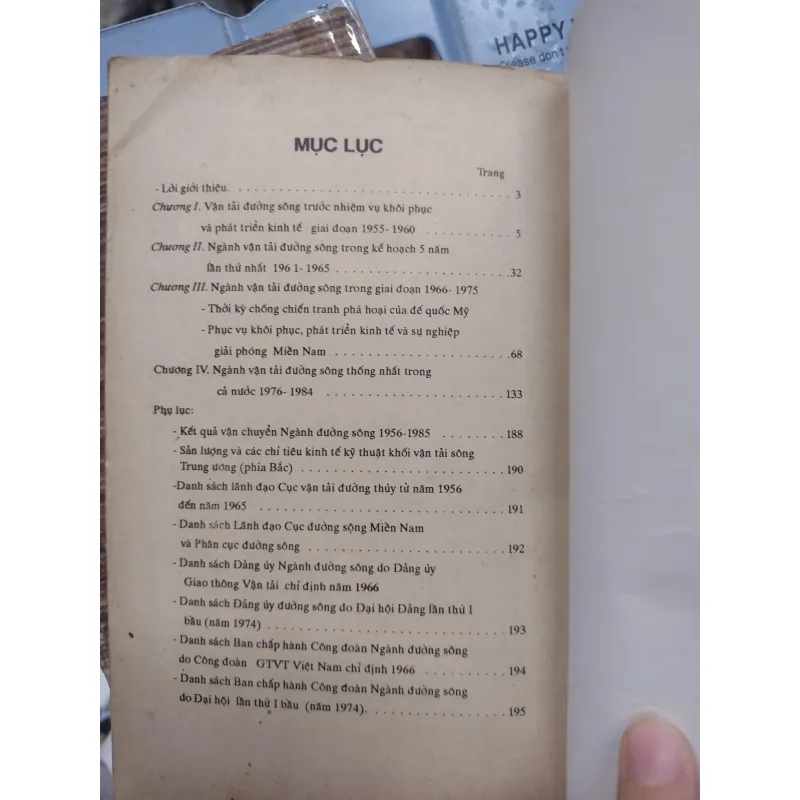 Sách: Lịch sử ngành đường sông Việt Nam (2 tập) (A3) 723162