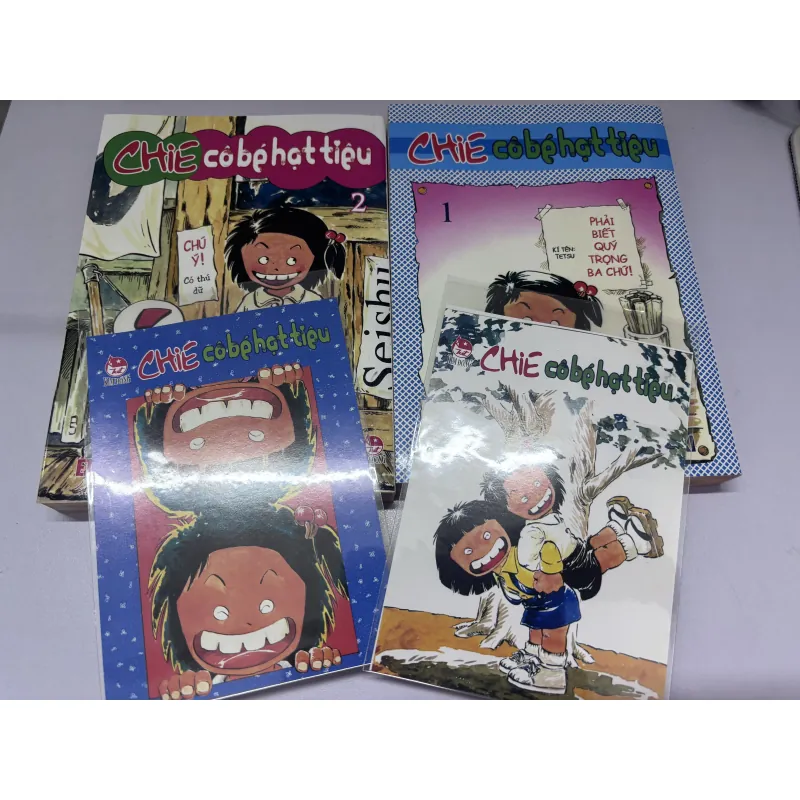Truyện tranh Chie cô bé hạt tiêu tập 1-2 1008474