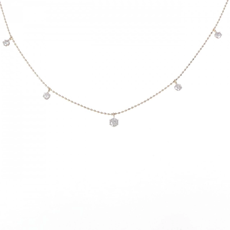 K18YG Dây chuyền kim cương 0.36CT - Hàng hiệu Chính hãng 857107