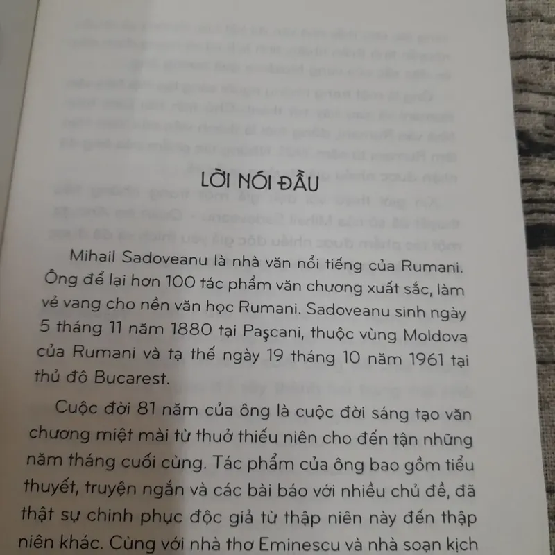 Văn học Rumani: Quán trọ Ancuta. Mihail Sadoveanu 596154