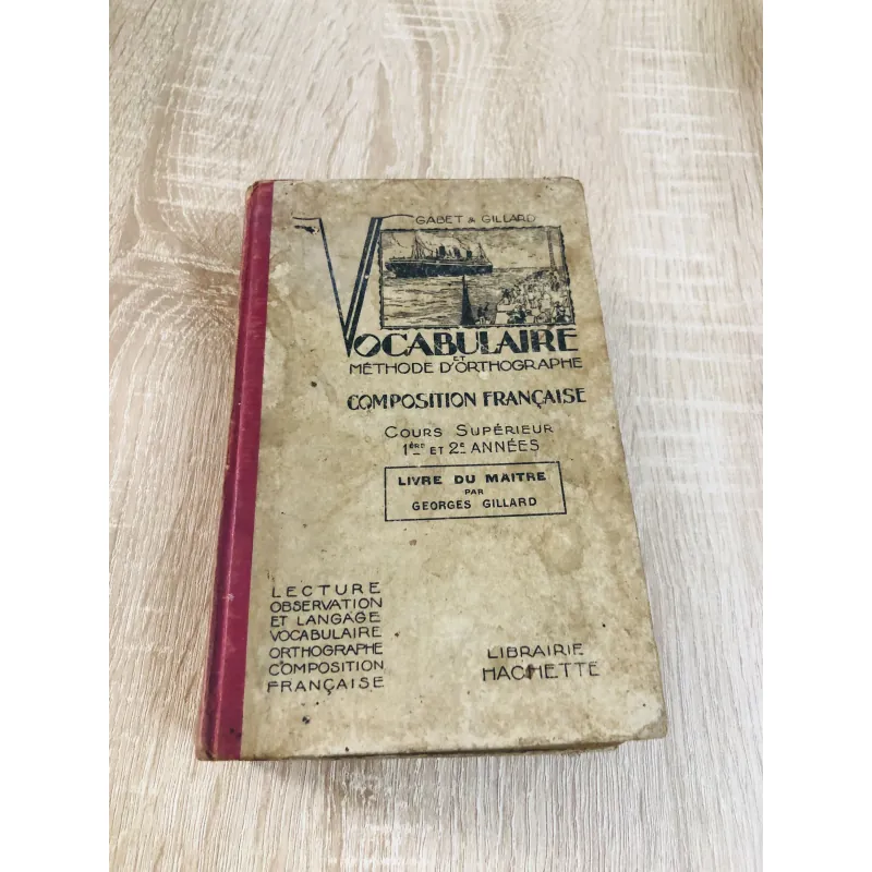 Vocabulaire et Méthode d’Orthographe – Composition Française 971139