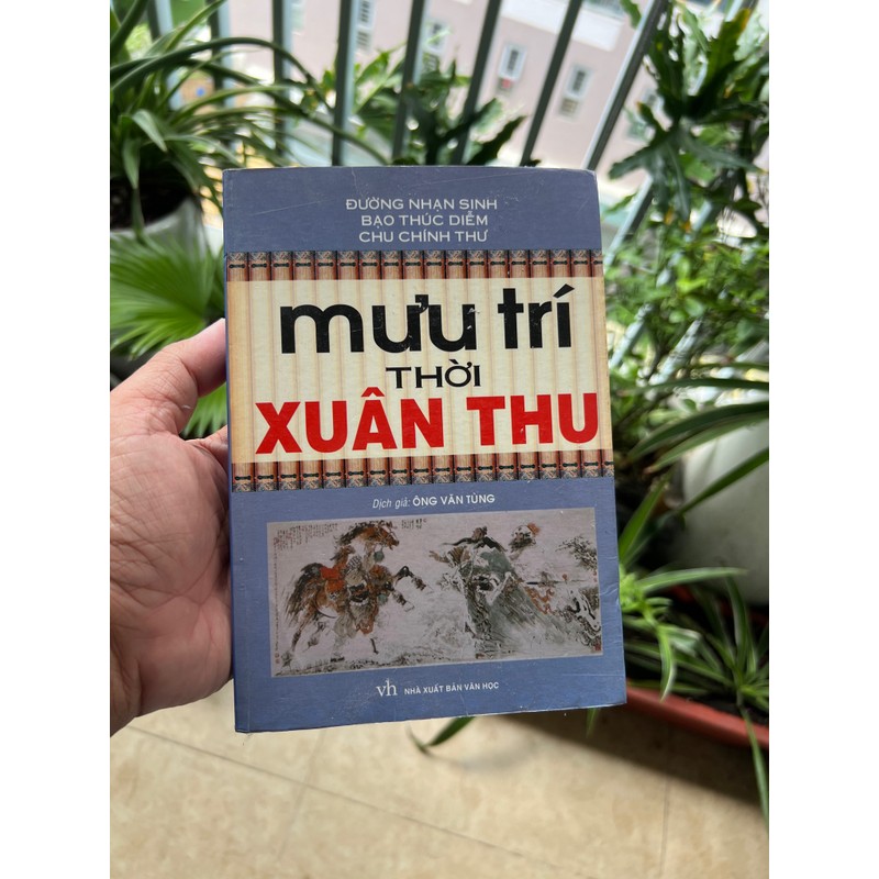 Mưu trí thời Xuân Thu - bìa mềm tay gấp 188595