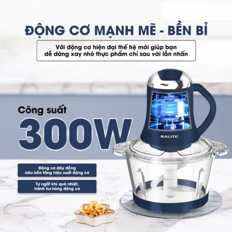 Máy xay thịt KALITE KM355 đa năng dung tích 2L 577463