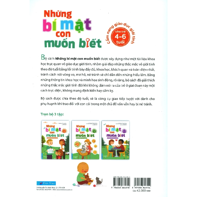 Những Bí Mật Con Muốn Biết - Cẩm Nang Giáo Dục Giới Tính Cho Trẻ 4-6 Tuổi - Isabelle Fougere 285582