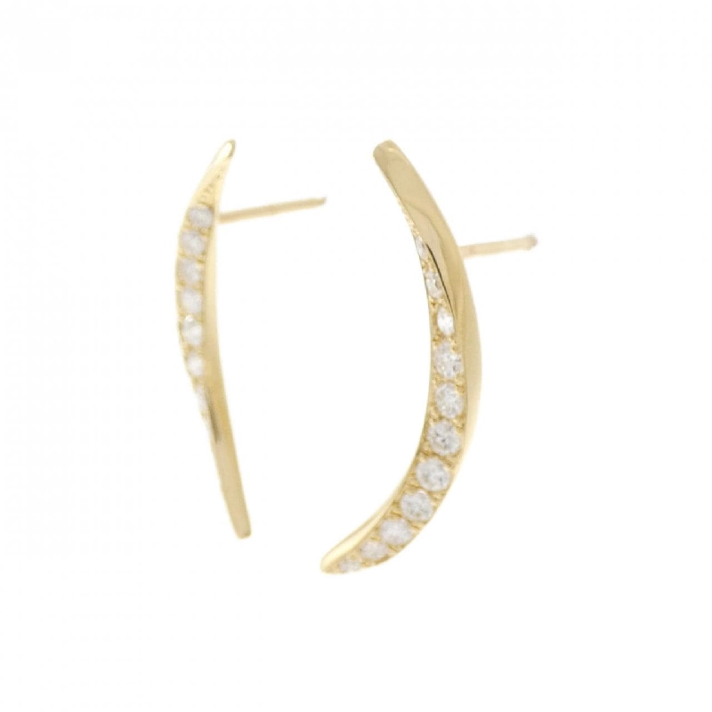 K18YG Bông tai kim cương 0.50CT - Hàng hiệu Chính hãng 870193