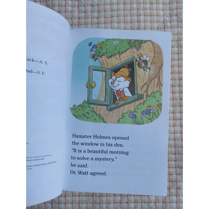 HAMSTER HOLMES: A BIT STUMPED (READY TO READ – LEVEL TWO) 782495